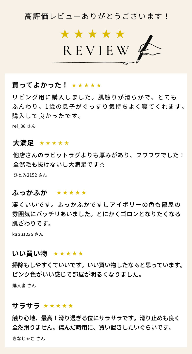 好評レビュー