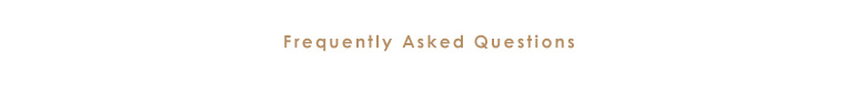 Frequently Asked Questions