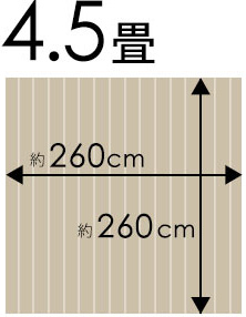 江戸間 4.5畳