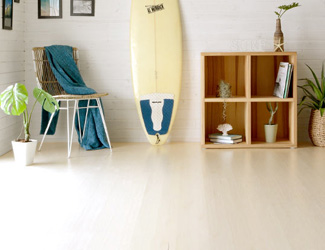 ウッドカーペット アイボリー系