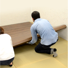 ウッドカーペット敷き方手順5