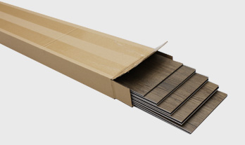 フロアタイル梱包状態