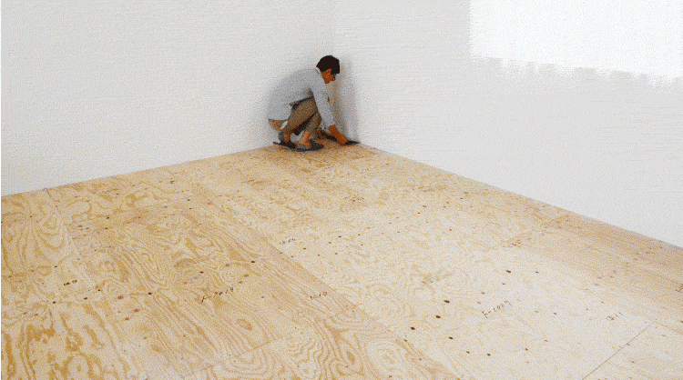 フロアタイル完成イメージ