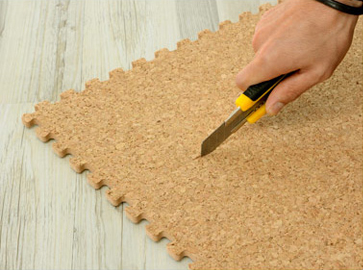 コルクマットジョイント方法