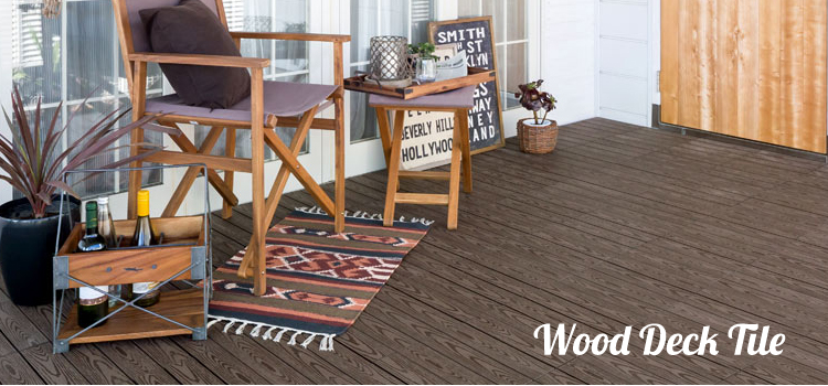 Wood Deck Tile