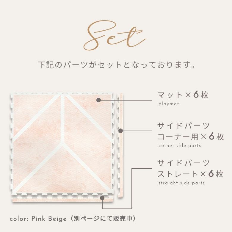ジョイントマット プレイマット 約 W 60cm × D 60cm × H 1.2cm フロア