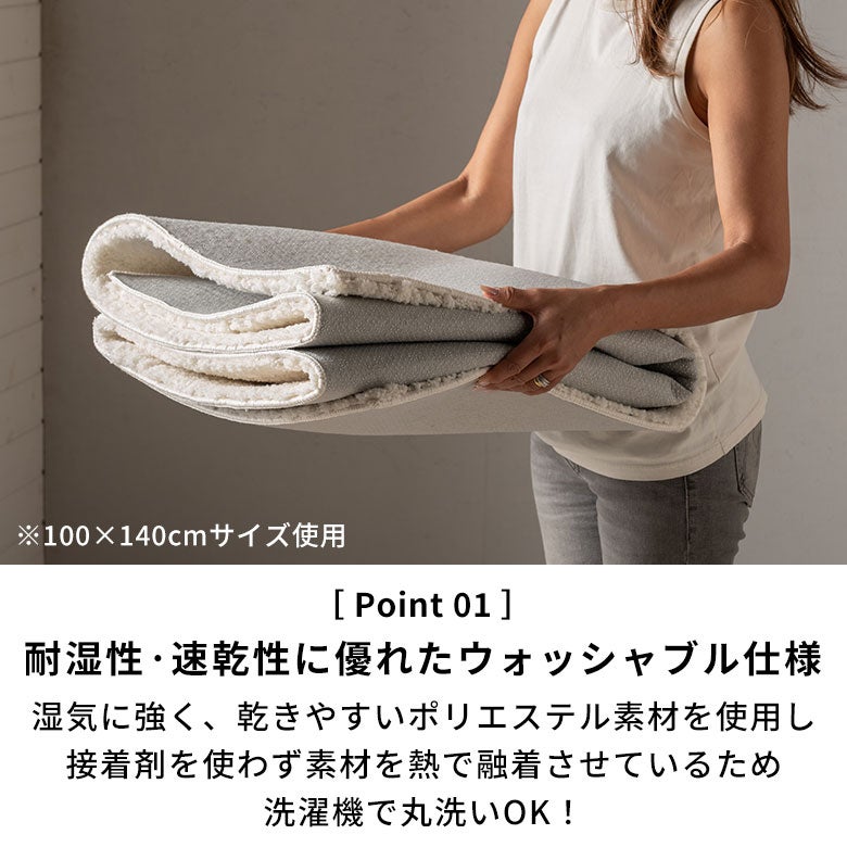 玄関マット室内洗える滑り止め付バスマット速乾洗面所マット北欧かわいい可愛い韓国白オールシーズン洗濯機床暖房対応ホットカーペット対応モノトーン長毛ドアマットキッチンマット西海岸インテリアサーフスタイルカリフォルニアスタイル[84413]